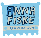 Anna Fiske Illustrasjon - logo