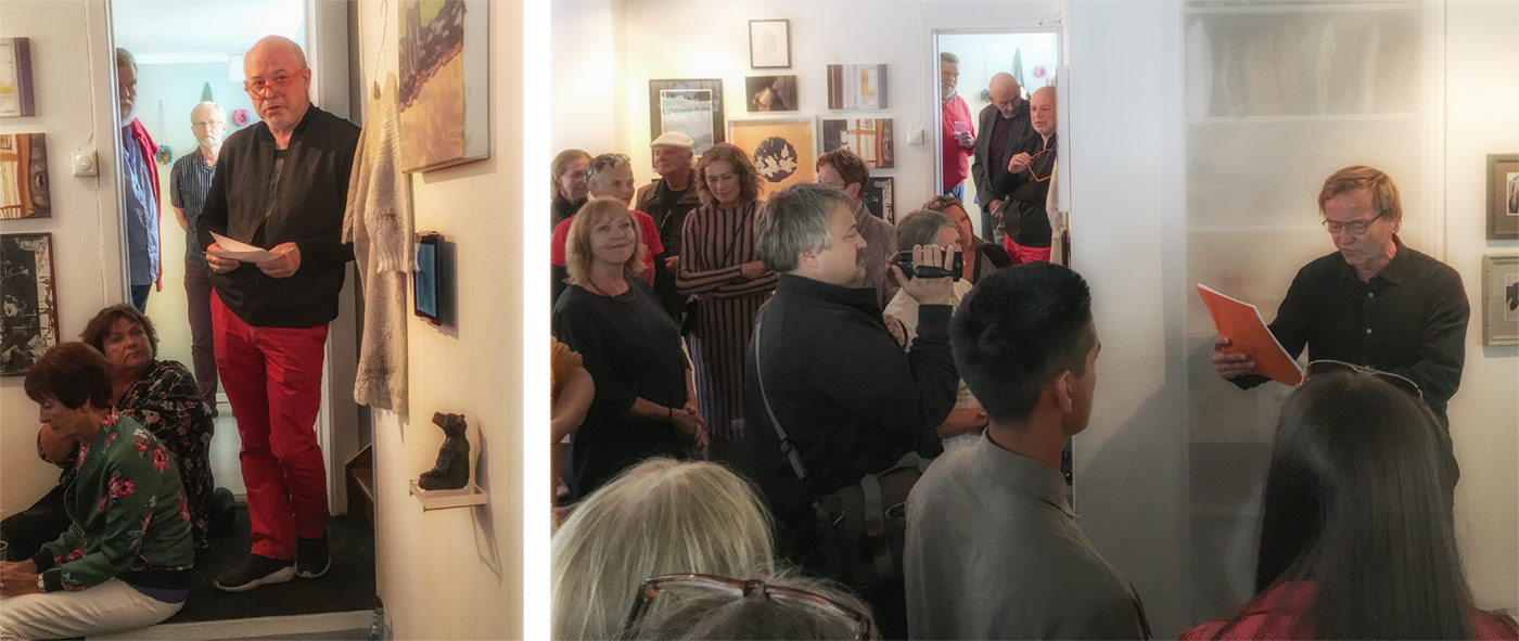 Åpning av jubileumsutstillingen 7. juli 2018. Foto: Ingrid Eide Åpning av jubileumsutstillingen 7. juli 2018. Foto: Ingrid Eide